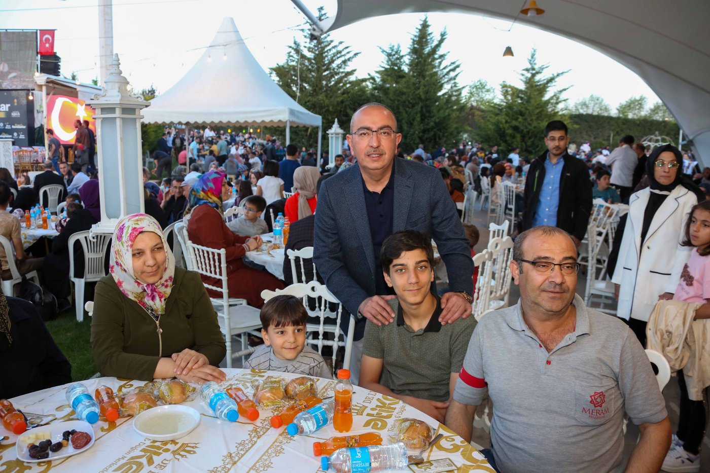 MERAM BELEDİYESİ AİLESİ İFTARDA BULUŞTU