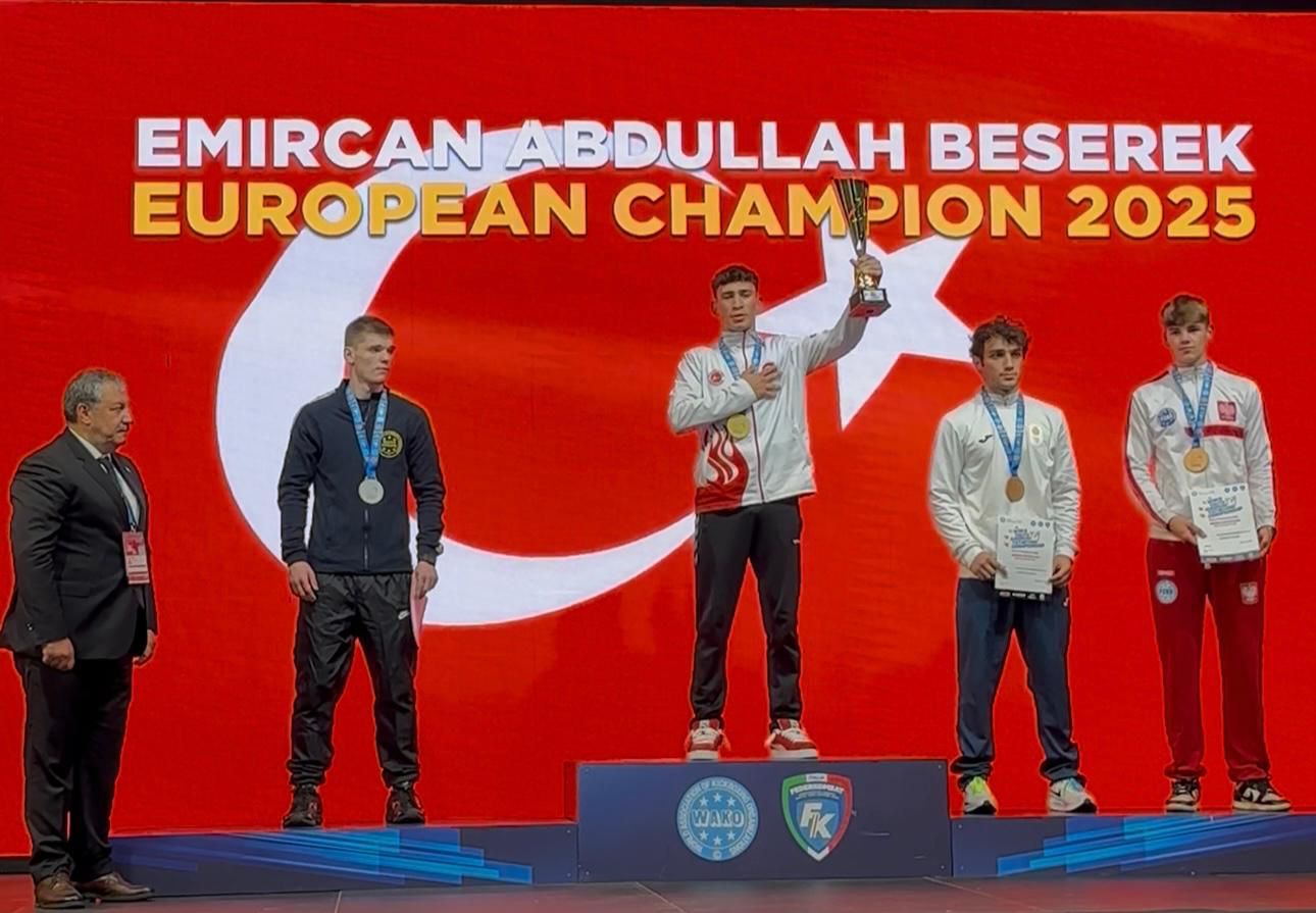 AVRUPA KİCK BOKS ŞAMPİYONASI’NDA MERAM RÜZGÂRI