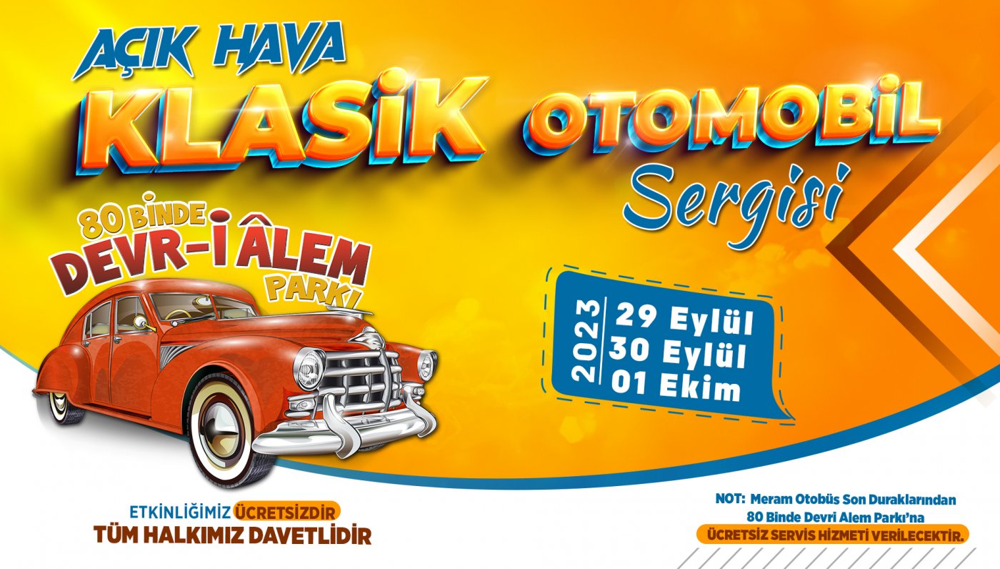 KLASİK TUTKUNLARI MERAM’DA BULUŞUYOR 