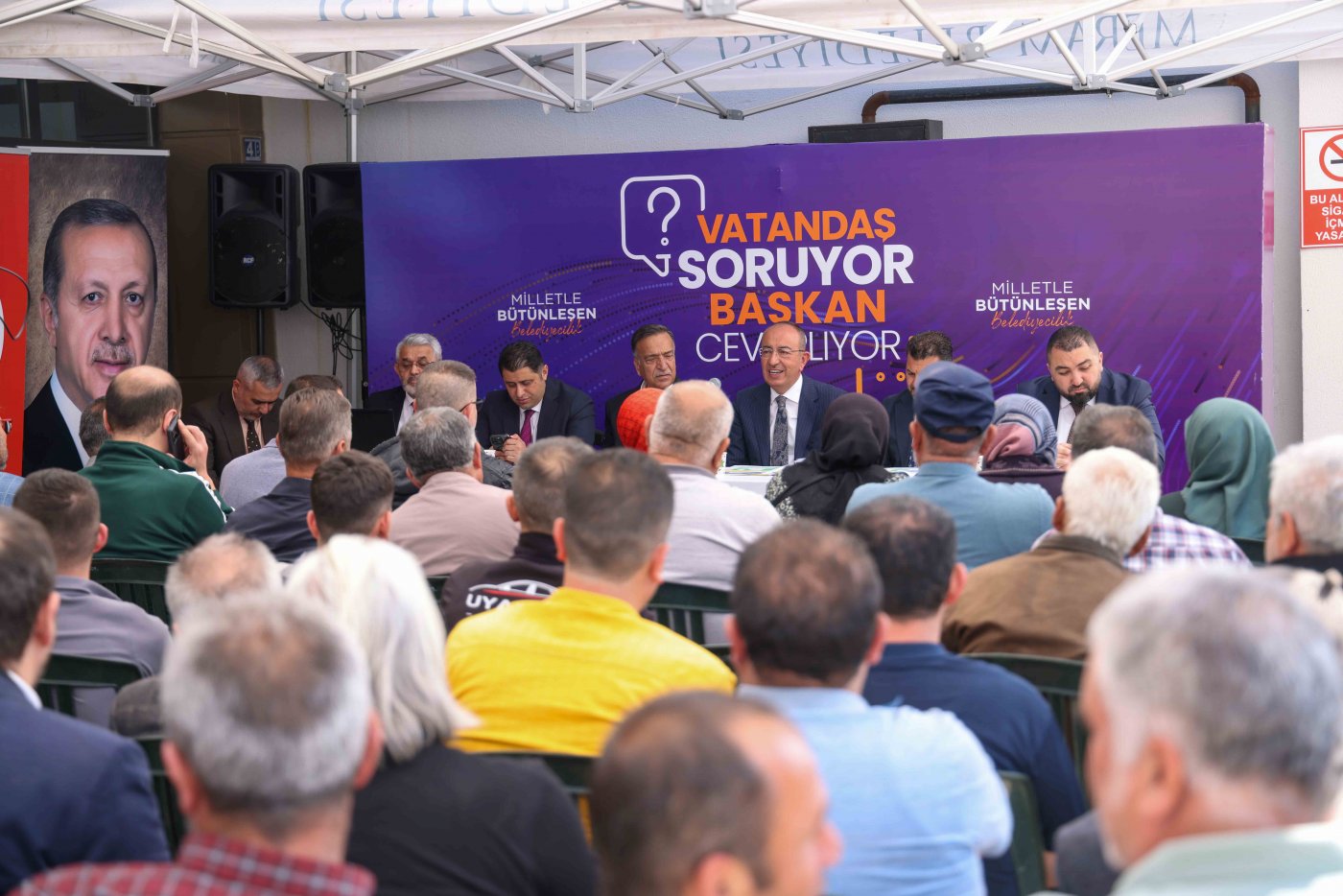 BAŞKAN KAVUŞ; “MERAM’DA HER MAHALLEMİZ HİZMETTEN ÖNEMLİ PAY ALDI” 