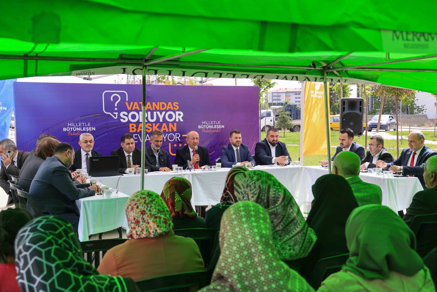 BAŞKAN KAVUŞ; “HER MAHALLEMİZİ PLANLI YATIRIMLARLA GELECEĞE HAZIRLIYORUZ” 